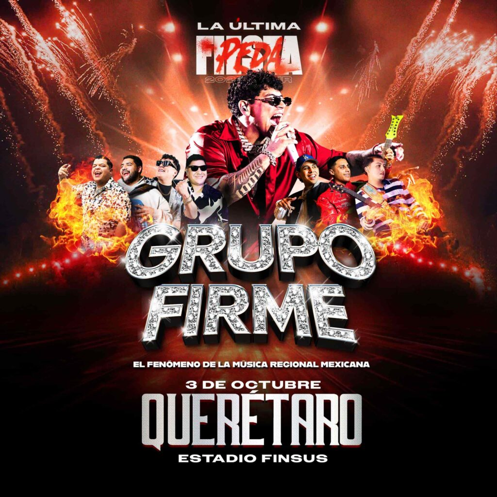 GRUPO FIRME QUERÉTARO 2025 ESTADIO FINSUS