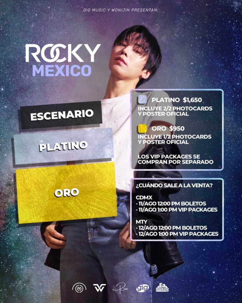 PRECIOS ROCKY CDMX 2025