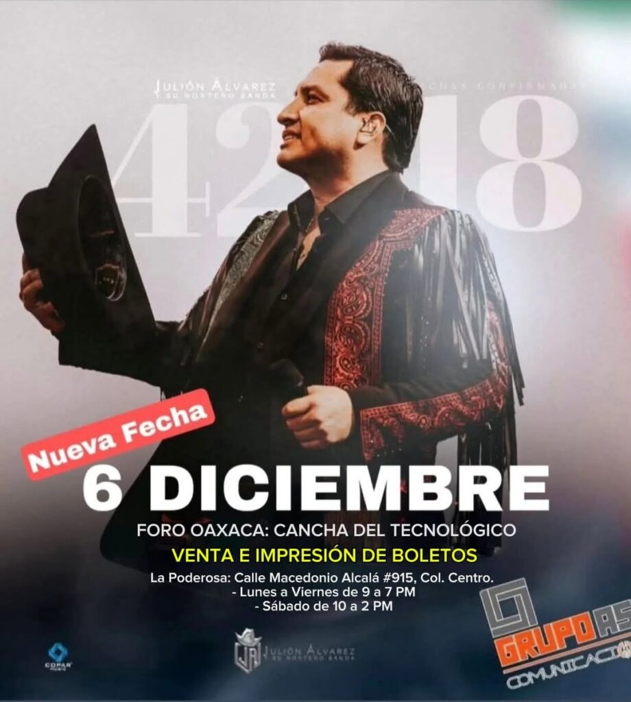 JULIÓN ÁLVAREZ OAXACA 2025 ESTADIO TECNOLÓGICO