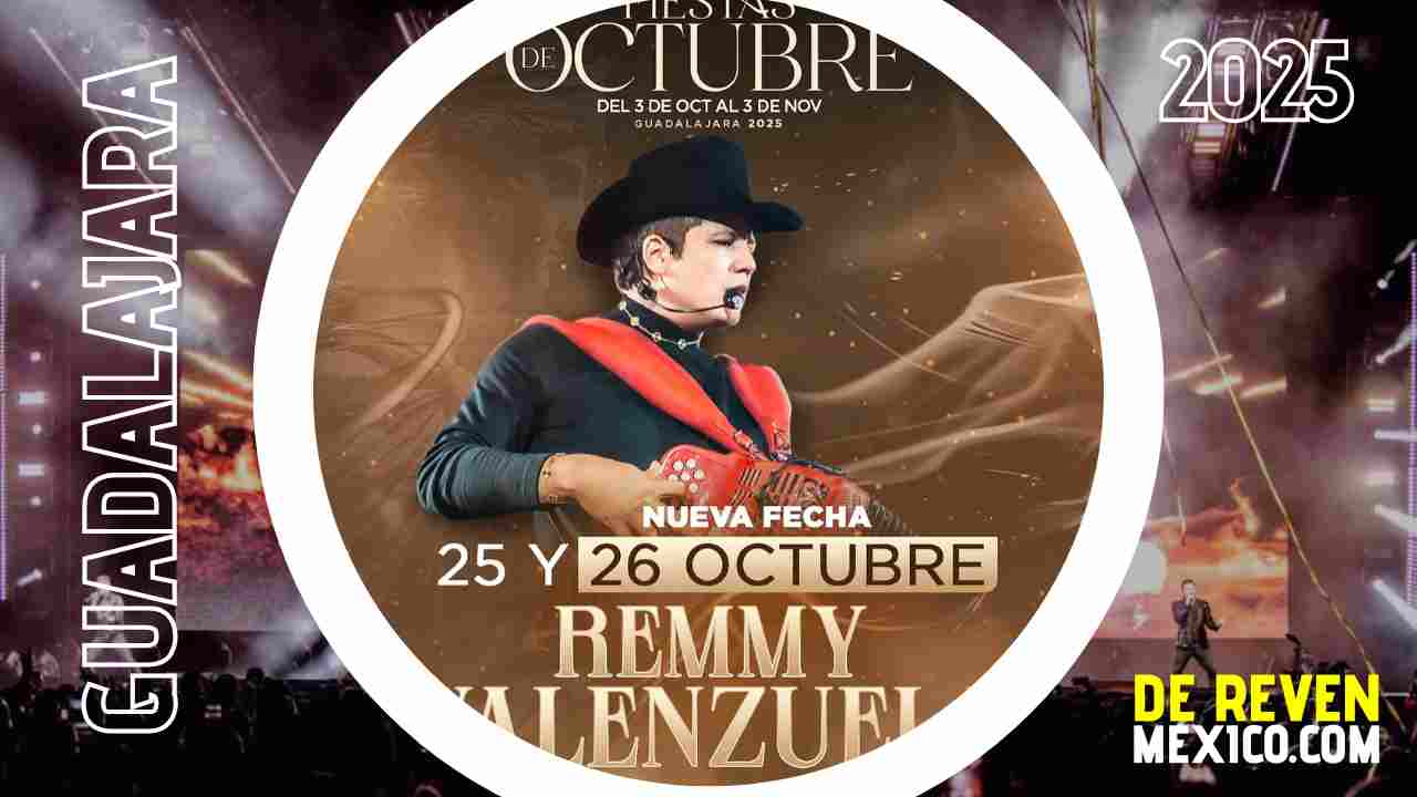 REMMY VALENZUELA PALENQUE FIESTAS DE OCTUBRE 2025 GUADALAJARA