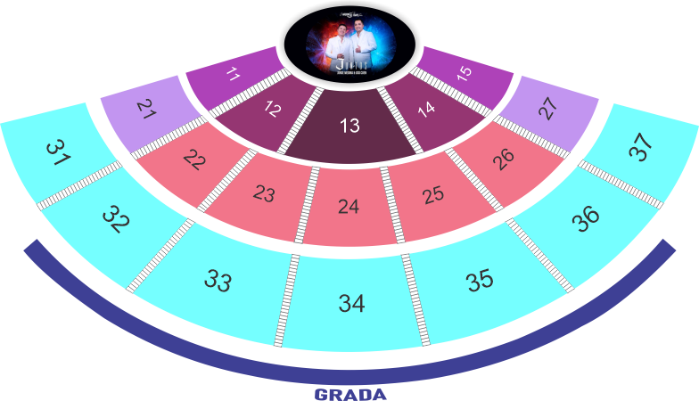 Mapa Velaria de la Fenadu, Durango
