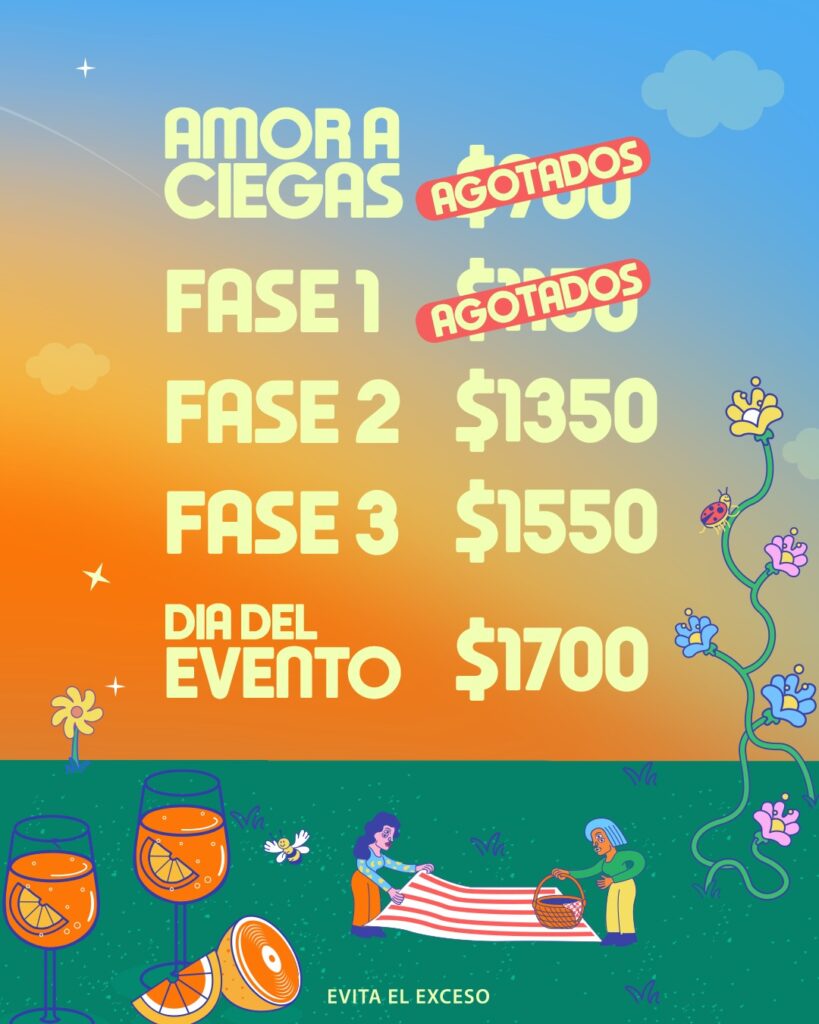 PRECIOS DÍA DE CAMPO FESTIVAL 2025