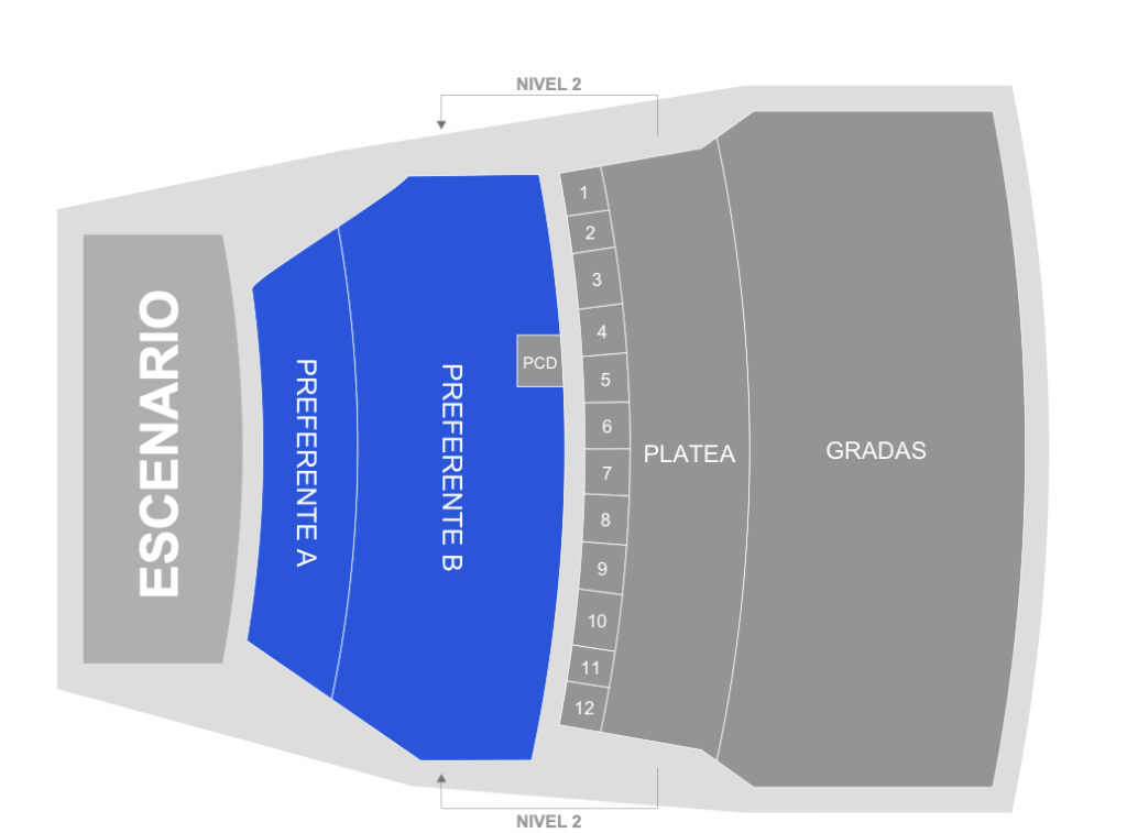 Mapa Auditorio BB