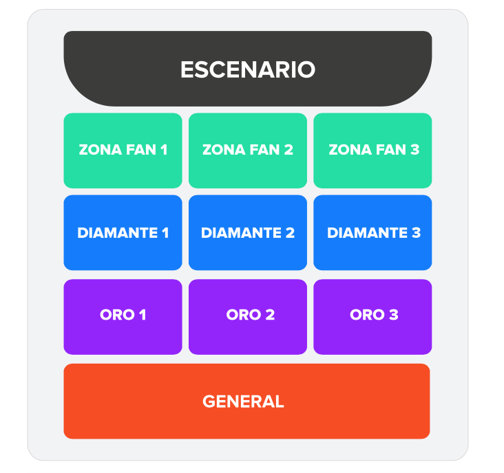 Mapa Explanada Madcons Lara Campos, Los Cabos
