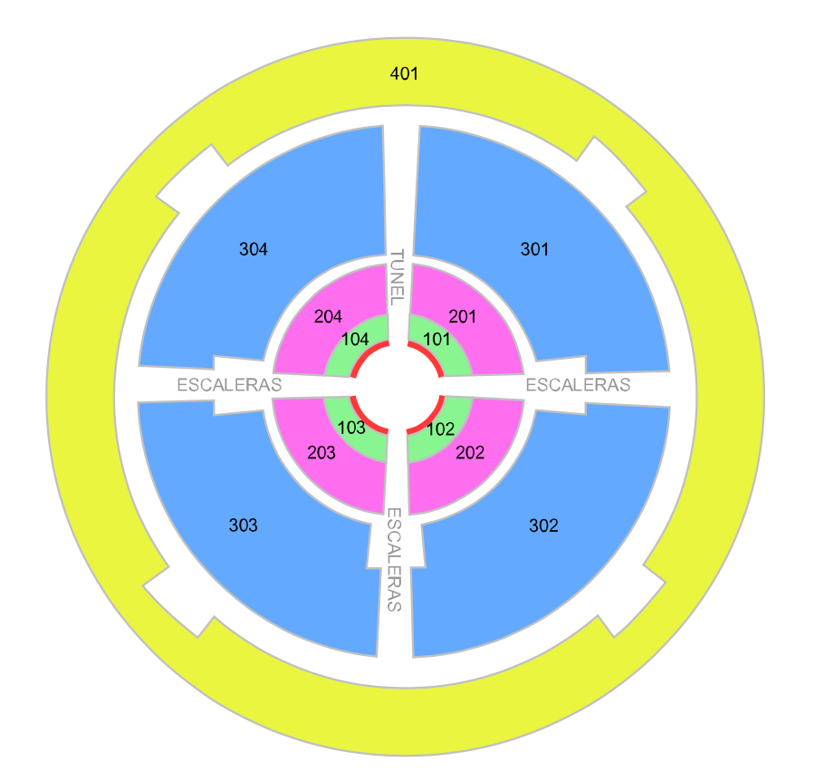 Mapa Palenque del Centro Expositor