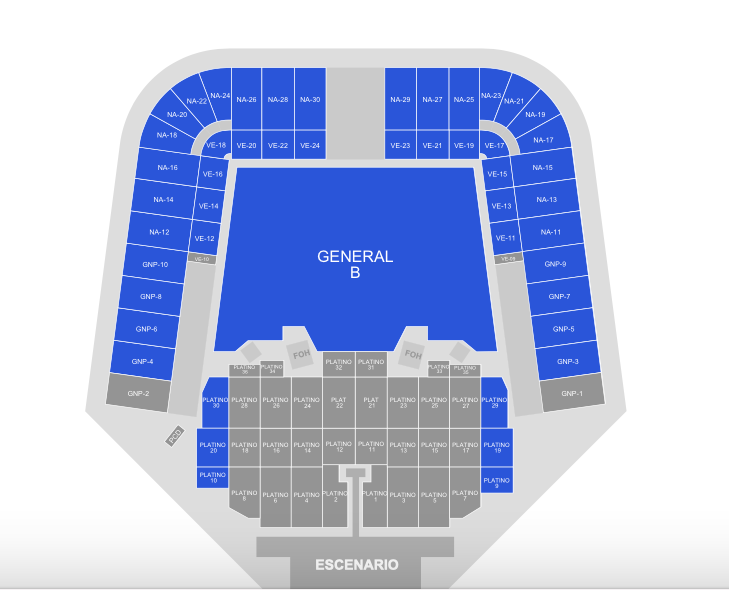 MAPA ESTADIO GNP SEGUROS