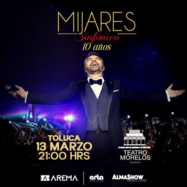 MIJARES SINFÓNICO TOLUCA 2026 TEATRO MORELOS