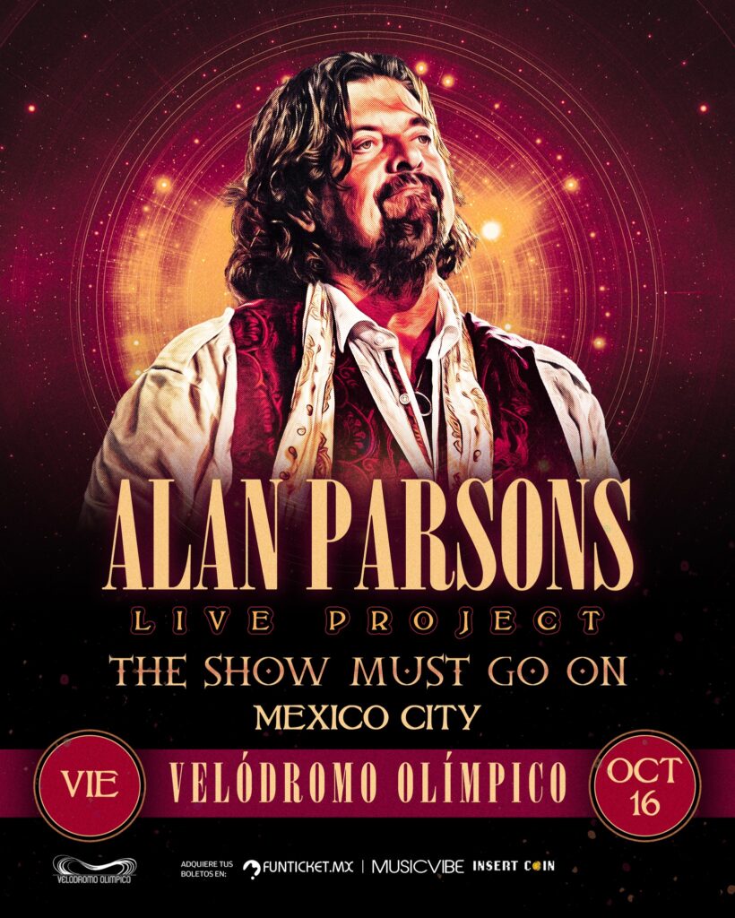 ALAN PARSONS CDMX 2026 VELÓDROMO OLÍMPICO