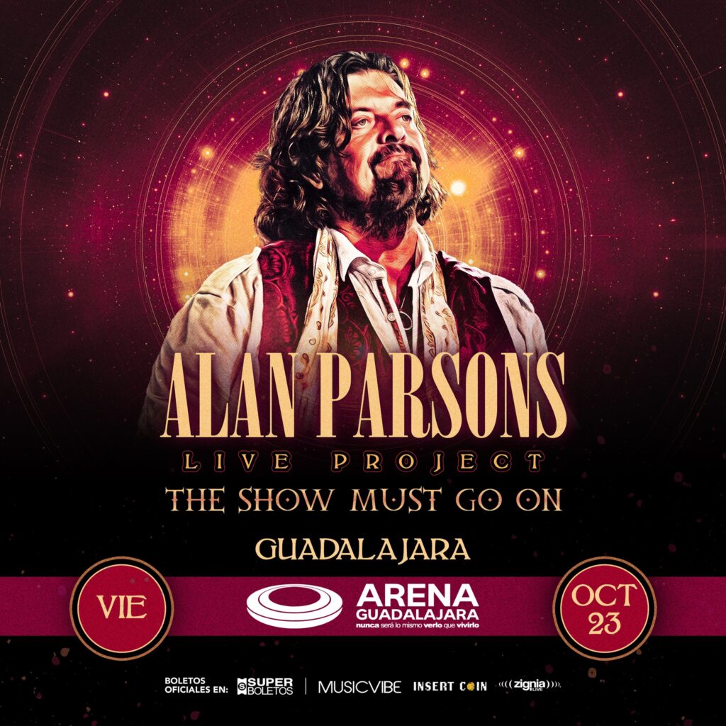 ALAN PARSONS GUADALAJARA 2026 ARENA GUADALAJARA