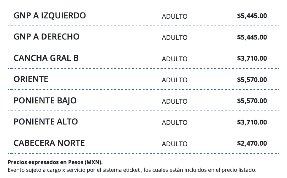 PRECIOS SHAKIRA MÉRIDA 2026 ESTADIO CARLOS ITURRALDE