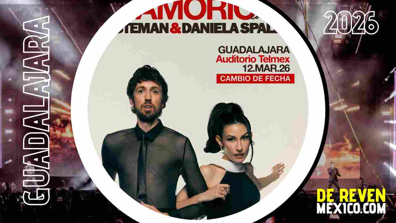 ESTEMAN Y DANIELA SPALLA GUADALAJARA 2026 AUDITORIO TELMEX