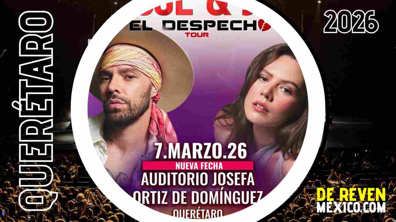 JESSE Y JOY QUERÉTARO 2026 AUDITORIO JOSEFA ORTÍZ