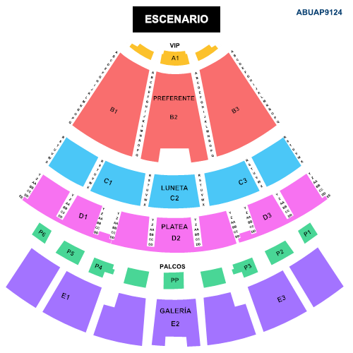 MAPA AUDITORIO CCU PUEBLA