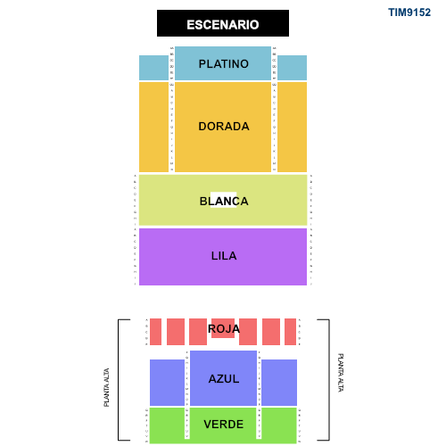MAPA AUDITORIO COCA COLA LA ISLA