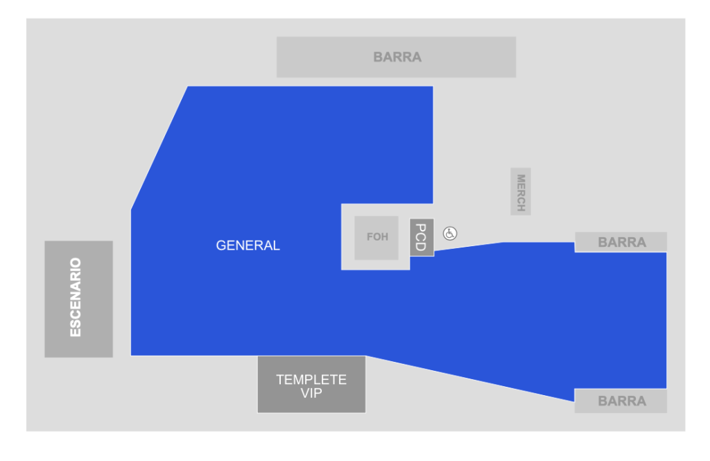 MAPA PABELLÓN OESTE