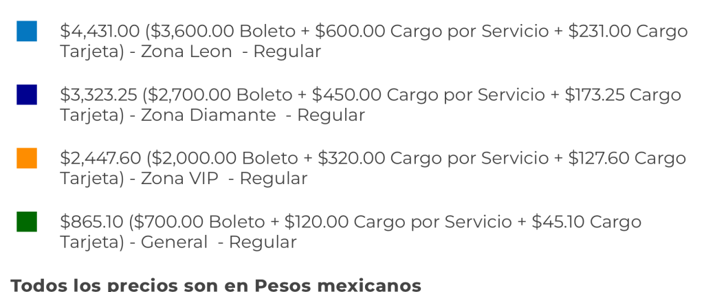 PRECIOS CARIN LEÓN LOS CABOS 2026 EXPLANADA MADCONS