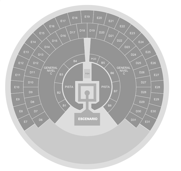 MAPA PALACIO DE LOS DEPORTES