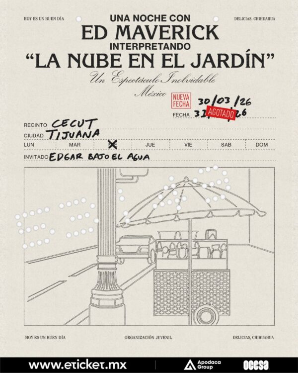 ED MAVERICK TIJUANA 2026 CECUT