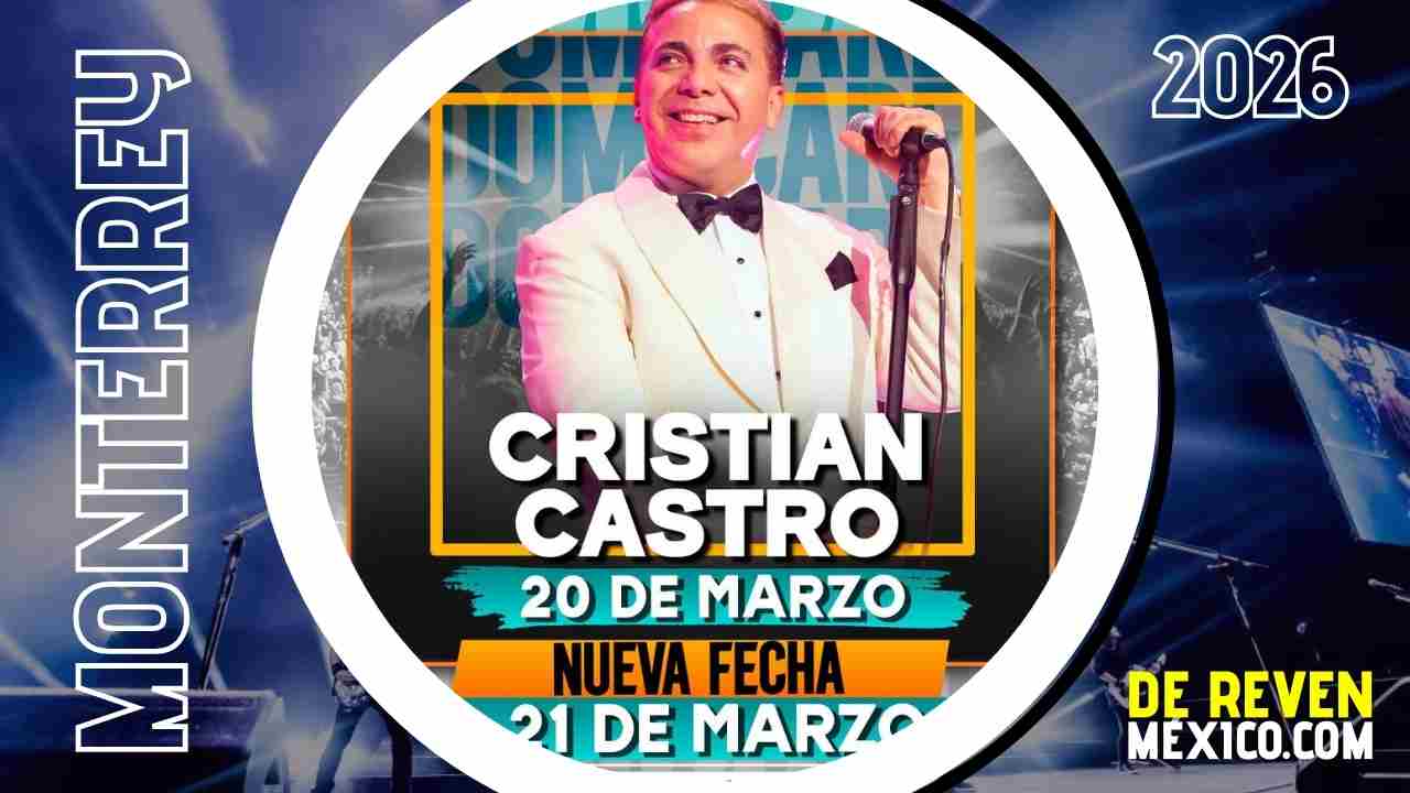 CRISTIAN CASTRO DOMO CARE 2026 MONTERREY