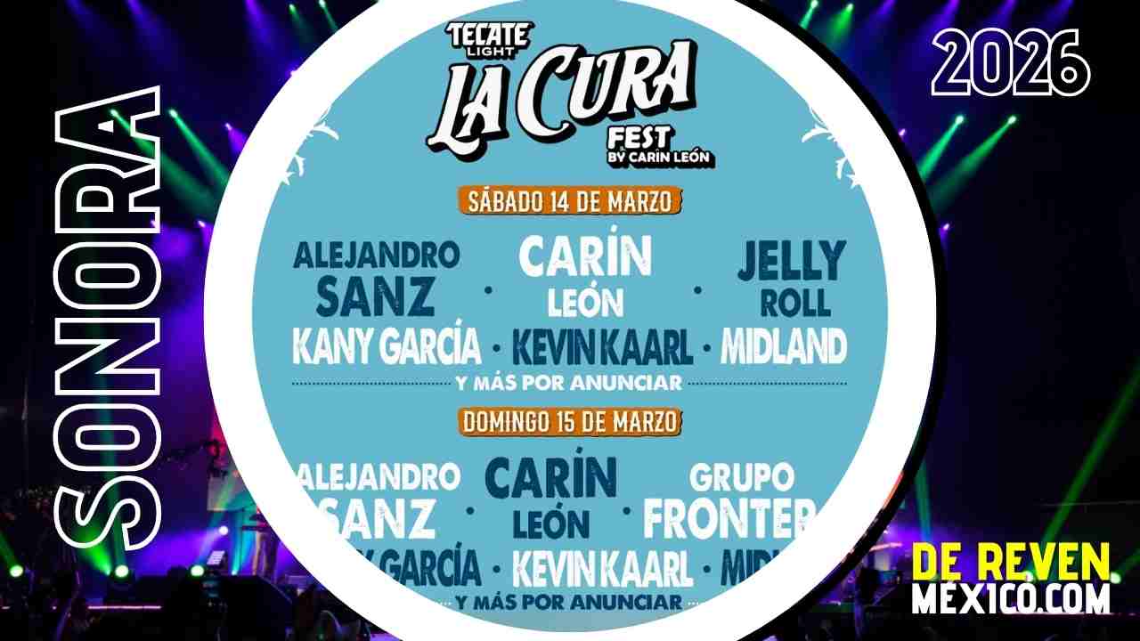 LA CURA FEST HERMOSILLO 2026 EXPOGAN SONORA