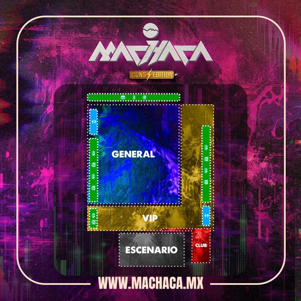 MAPA MACHACA FESTIVAL 2026 MONTERREY ICONS EDITION