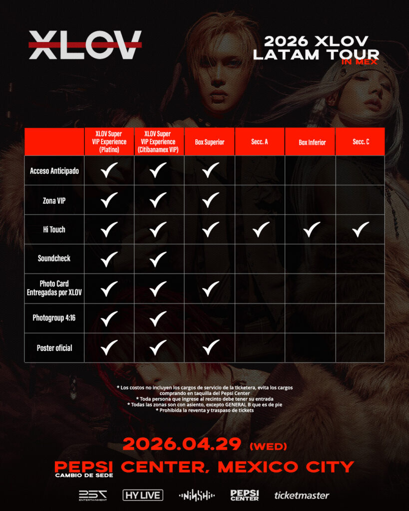 BENEFICIOS XLOV CDMX 2026 PEPSI CENTER