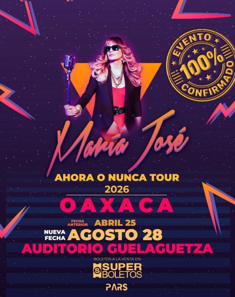 MARÍA JOSÉ OAXACA 2026 AUDITORIO GUELAGUETZA