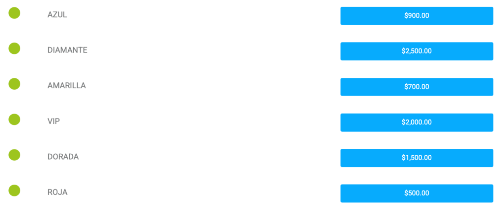 PRECIOS DUELO DE ACORDEONES SAN LUIS POTOSÍ 2026 PALENQUE FENAPO