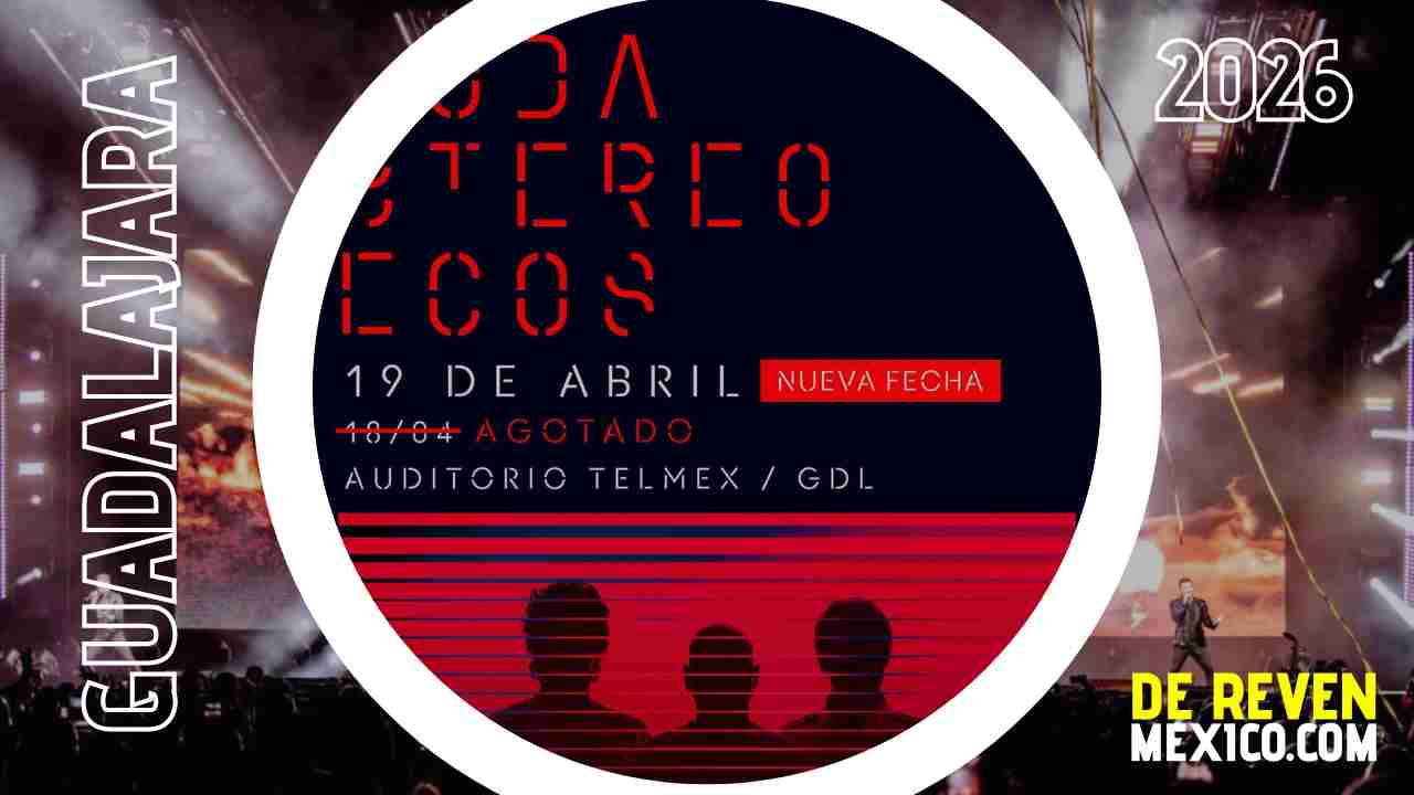 SODA STEREO GUADALAJARA 2026 AUDITORIO TELMEX
