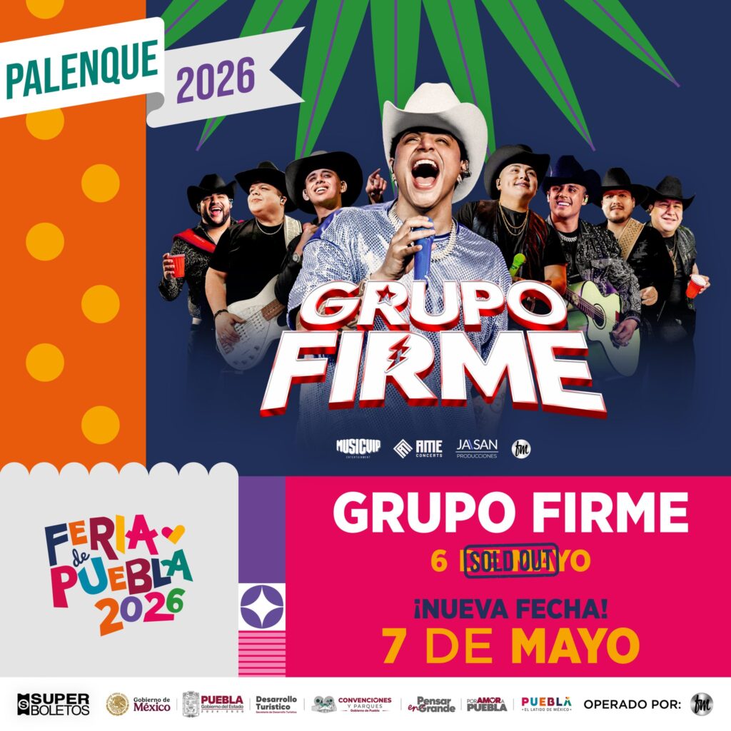 GRUPO FIRME PALENQUE PUEBLA 2026