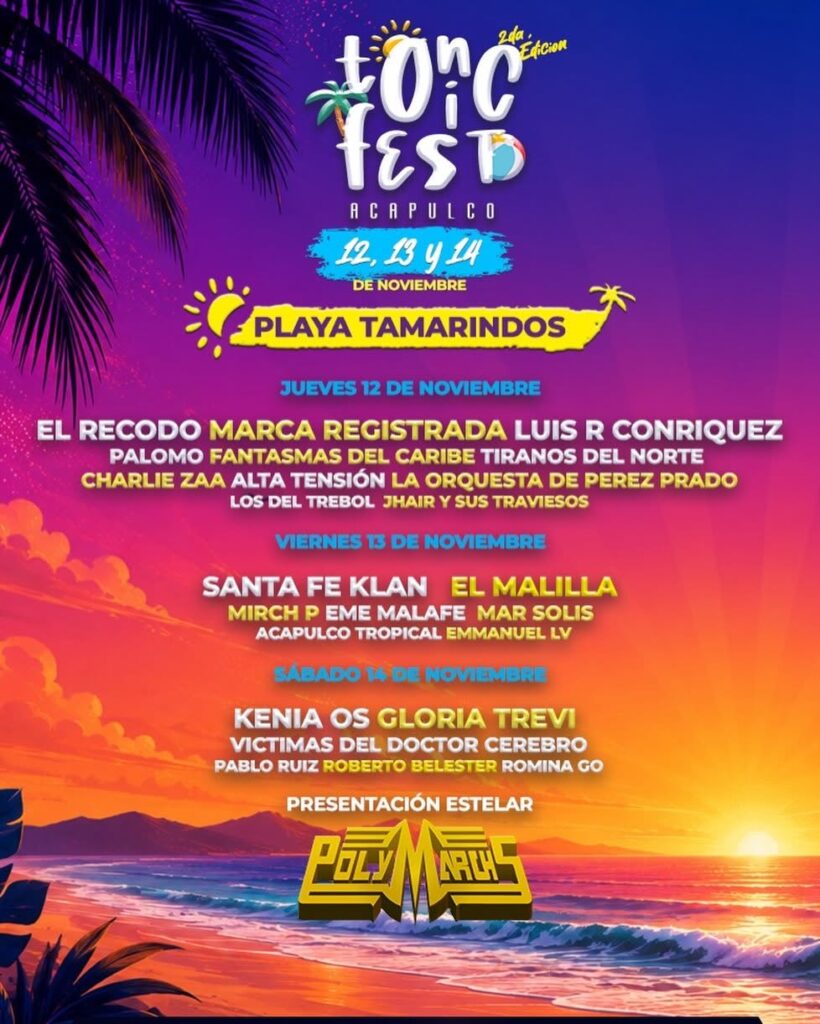 TONIC FEST 2026 ACAPULCO