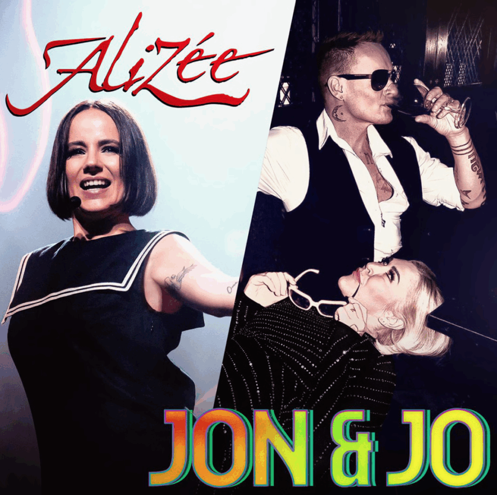 Alizee + Jo & Jon with the band from SClub EN CDMX