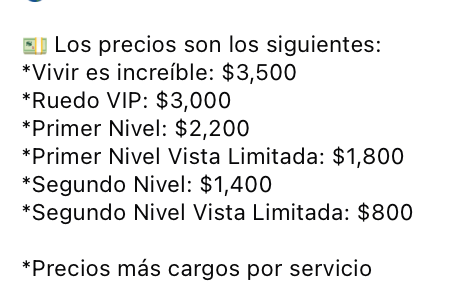 PRECIOS CARLOS RIVERA MÉRIDA 2026 FORO GNP SEGUROS
