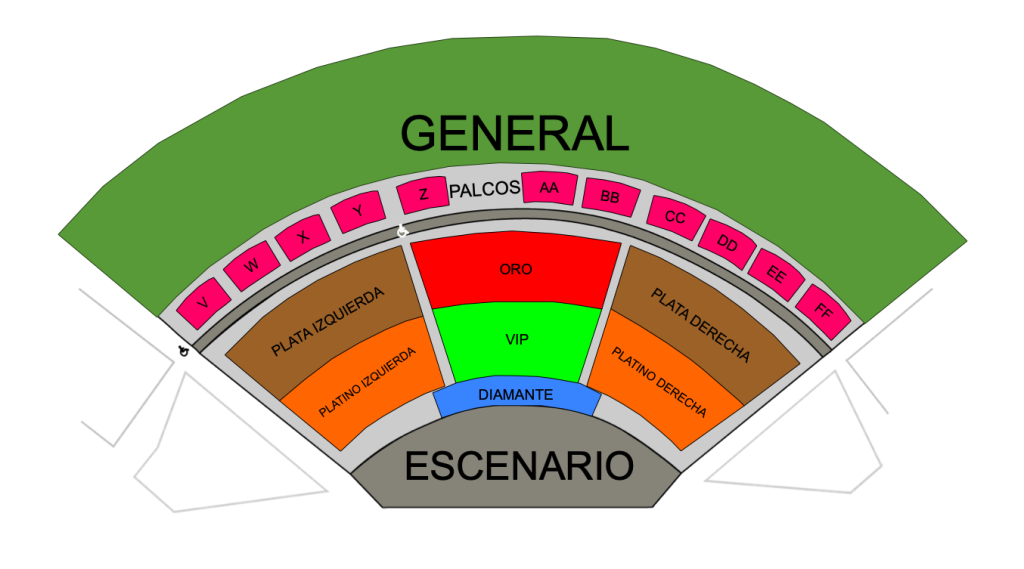 MAPA EDITH MÁRQUEZ SALTILLO 2026 AUDITORIO PARQUE LAS MARAVILLAS