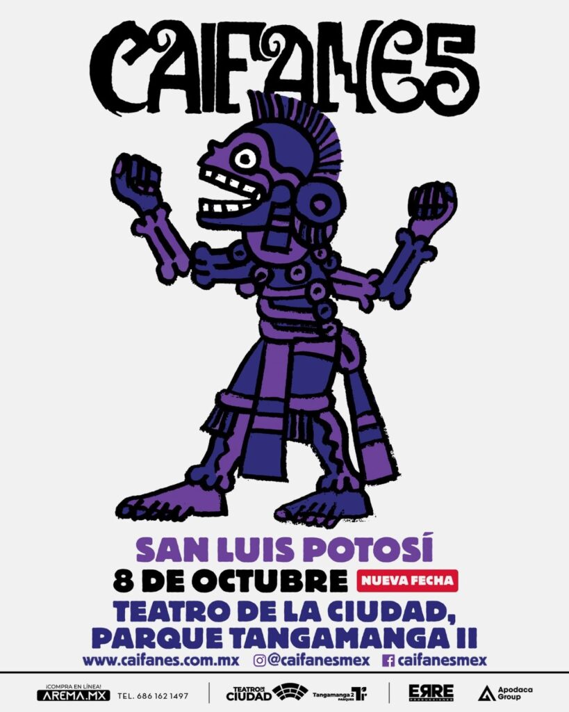 CAIFANES SAN LUIS POTOSÍ 2026 TEATRO TANGAMANGA 2