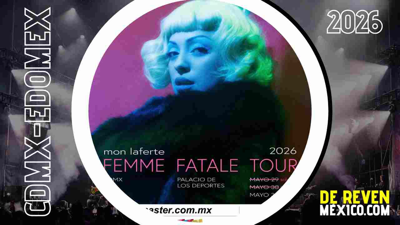 MON LAFERTE CDMX 2026 PALACIO DE LOS DEPORTES