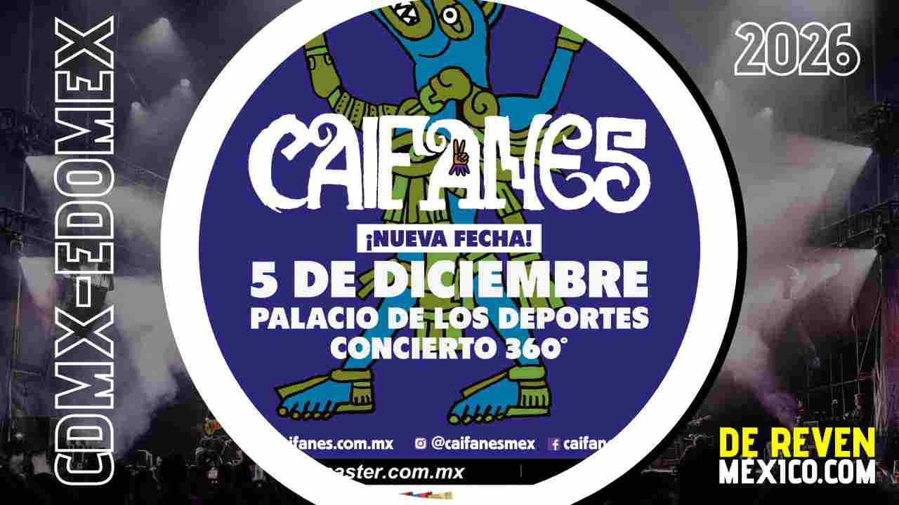 CAIFANES CDMX 2026 PALACIO DE LOS DEPORTES