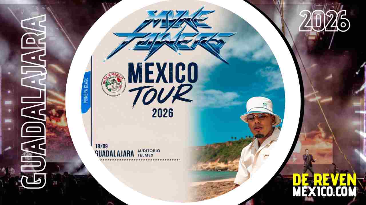 MYKE TOWERS GUADALAJARA 2026 AUDITORIO TELMEX