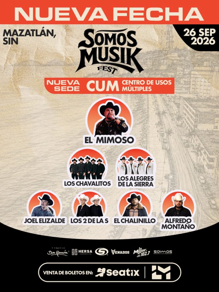 SOMOS MUSIK FEST MAZATLÁN 2026 CUM