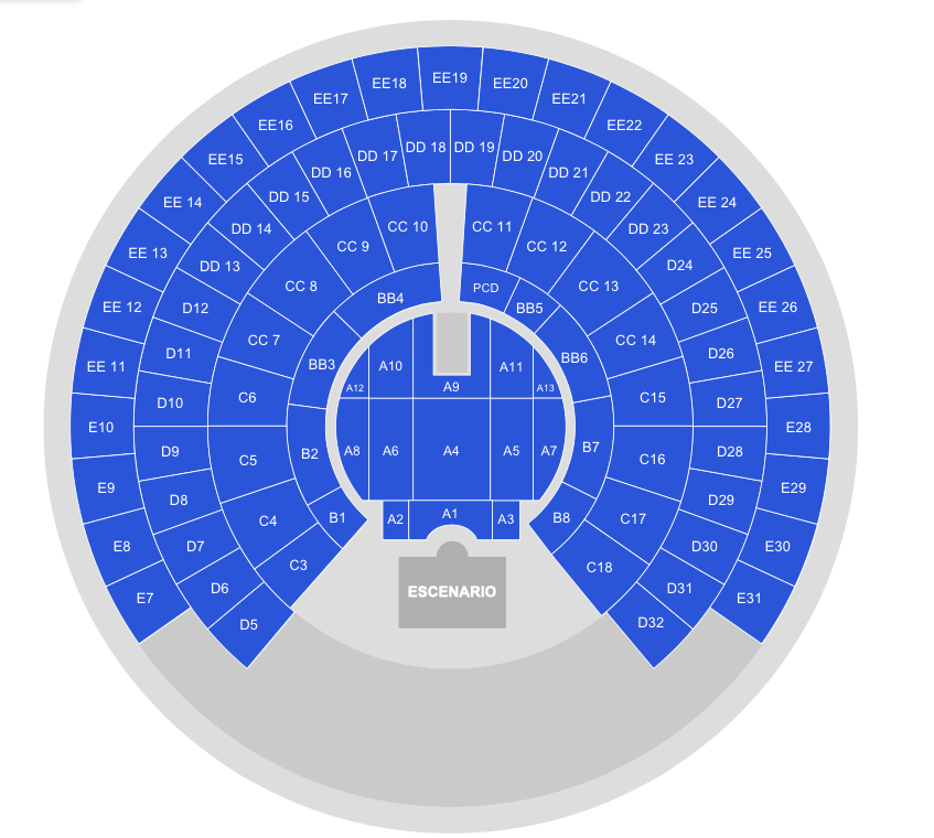 MAPA PALACIO DE LOS DEPORTES