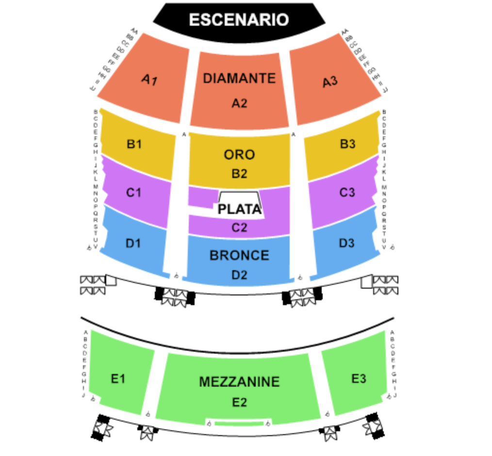MAPA JULIETA VENEGAS TOLUCA 2026 TEATRO MORELOS
