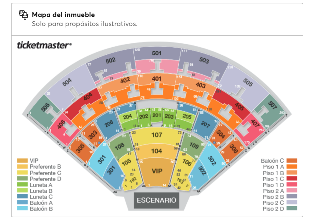 MAPA LARA CAMPOS CDMX 2026 AUDITORIO NACIONAL