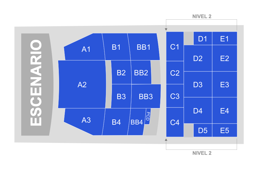 MAPA TEATRO METROPOLITAN