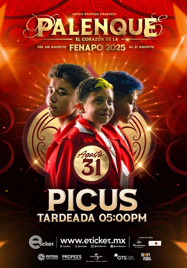 PICUS SAN LUIS POTOSÍ 2025 PALENQUE FENAPO