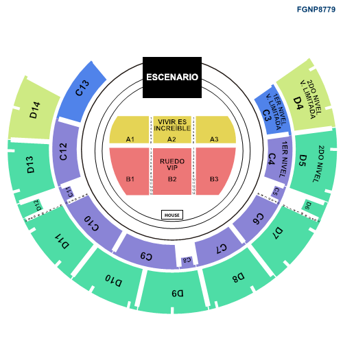 MAPA FORO GNP SEGUROS
