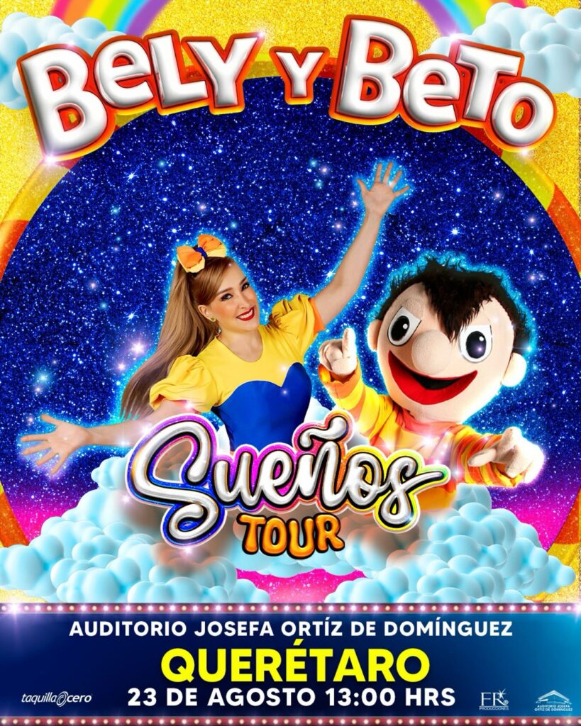 BELY Y BETO QUERÉTARO 2025 AUDITORIO JOSEFA ORTÍZ
