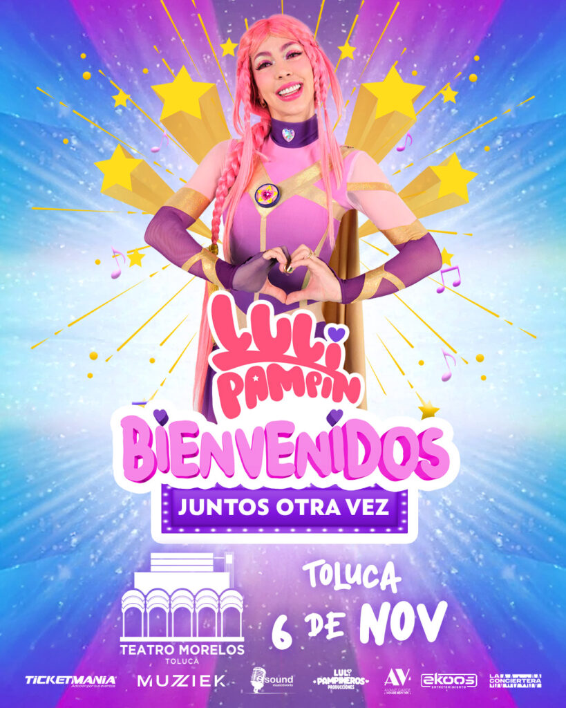 LULI PAMPIN TOLUCA 2025 TEATRO MORELOS