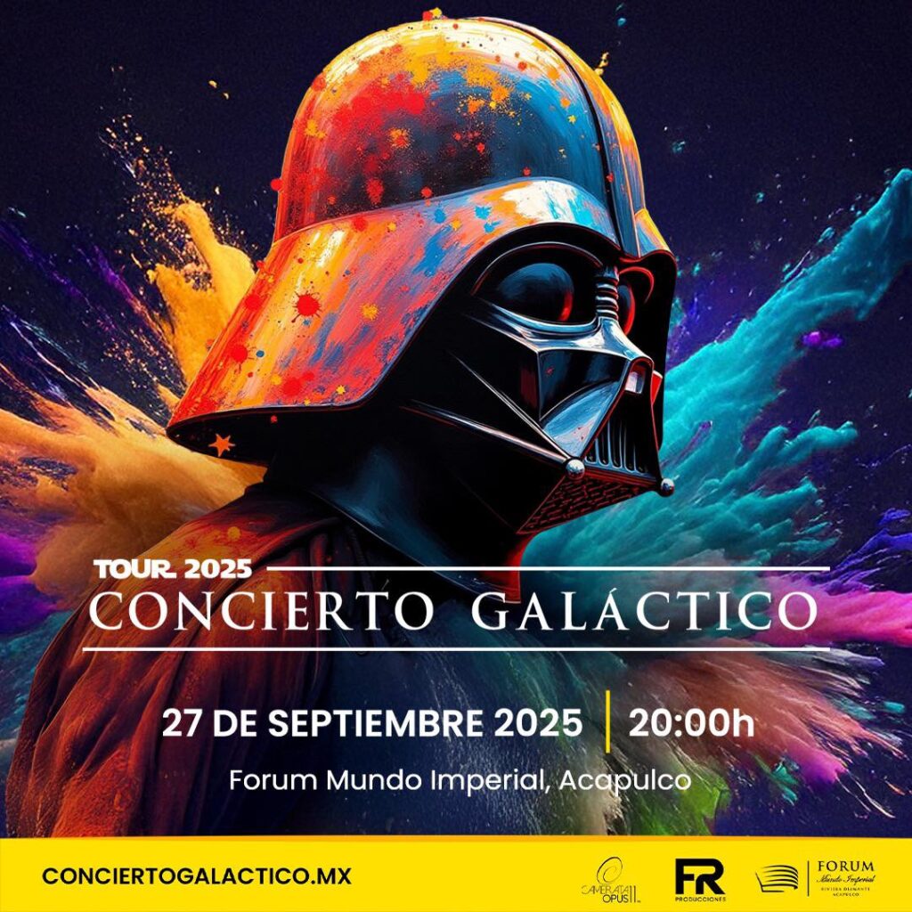 CONCIERTO GALÁCTICO ACAPULCO 2025 FORUM MUNDO IMPERIAL