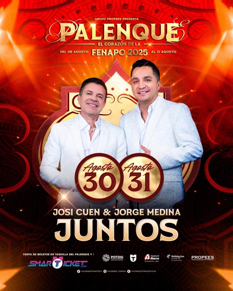JORGE MEDINA Y JOSI CUEN SAN LUIS POTOSÍ 2025 PALENQUE FENAPO