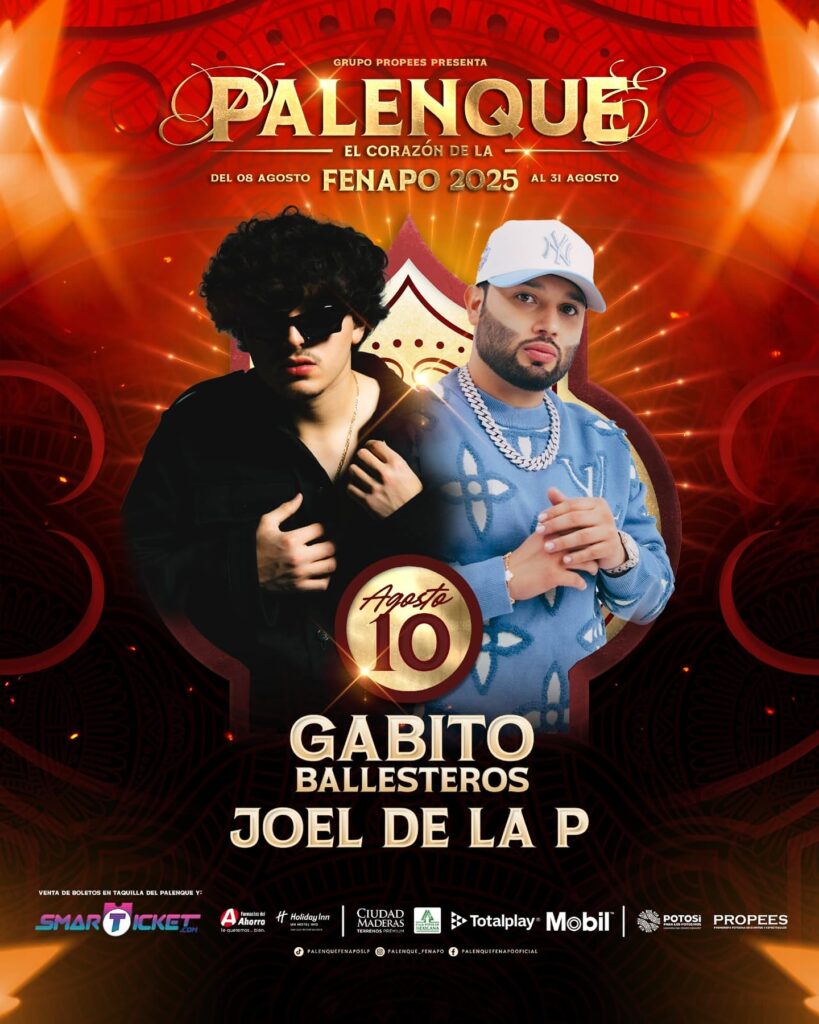 GABITO BALLESTEROS SAN LUIS POTOSÍ 2025 PALENQUE FENAPO